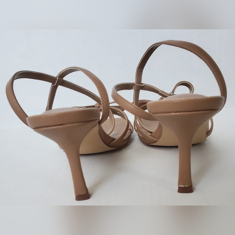 DV by Dolce Vita Zidane Women's Tan Bow Heeled Sandals Sz 10 Caramel - Picture 11 of 14